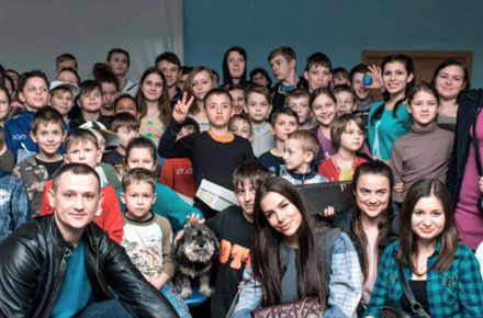 Visit the beautiful children of Ukraine at an Kiev orphanage