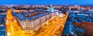 Kharkiv streets showing the Ukraine economy is still alive