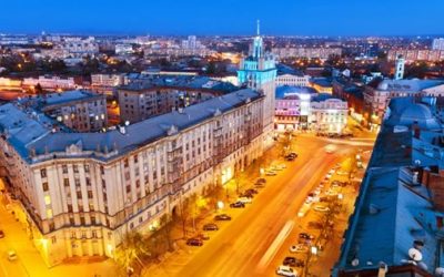 Kharkiv streets showing the Ukraine economy is still alive